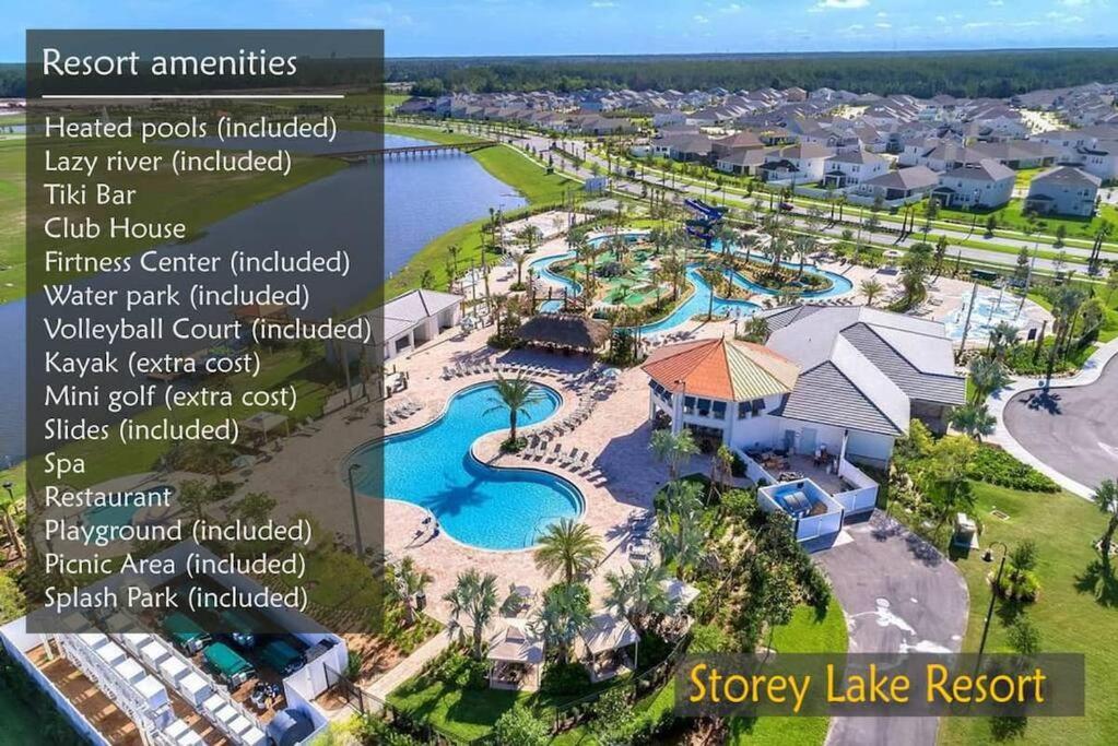 Storey Lake -6 Bedrooms Luxury Home W-Pool & Spa Kissimmee Ngoại thất bức ảnh
